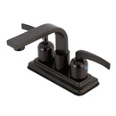 Kingston Brass KB8465EFL 4 in. Centerset Bath Faucet Bronze