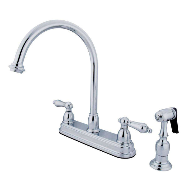 Kingston Brass KB3751ALBS Centerset Kitchen Faucet