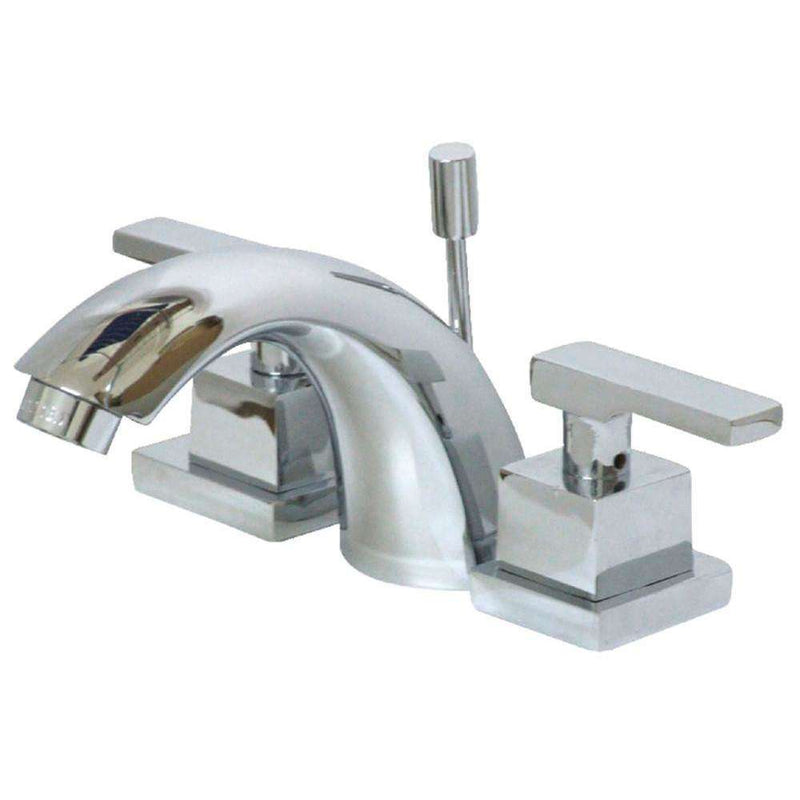 Kingston Brass KS2951QLL Mini-Widespread Bath Faucet