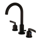 Kingston Brass FSC8925EFL Widespread Bath Faucet Bronze