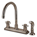 Kingston Brass KS8798DX Centerset Kitchen Faucet