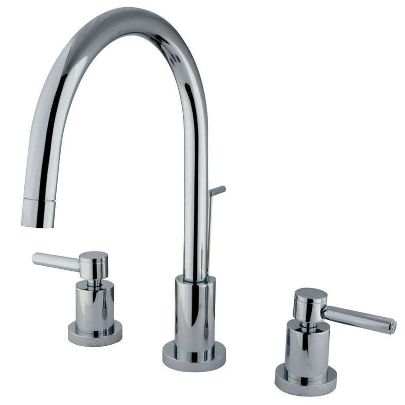 Kingston Brass KS8921DL 8 in. Widespread Bath Faucet