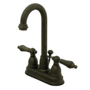 Kingston Brass KB3615AL 4 in. Centerset Bath Faucet Bronze