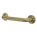 Kingston Brass DR414127 12" Grab Bar, Brushed Brass