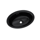 TOTO Dartmouth 18-3/4" x 13-3/4" Oval Undermount Bathroom Sink, Ebony LT641