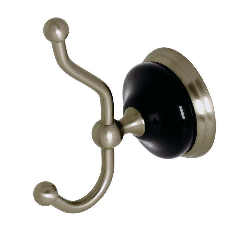 Kingston Brass BA9117BN Onyx Robe Hook, Brushed Nickel