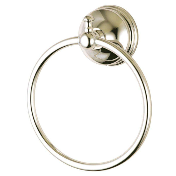 Kingston Brass BA7614PN Towel Ring, Polished Nickel