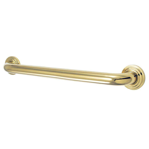 Kingston Brass DR214162 X 16" O.D. Grab Bar, Polished Brass