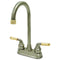 Kingston KB499 Magellan Two-Hnd 4" Centerset Bar Faucet/