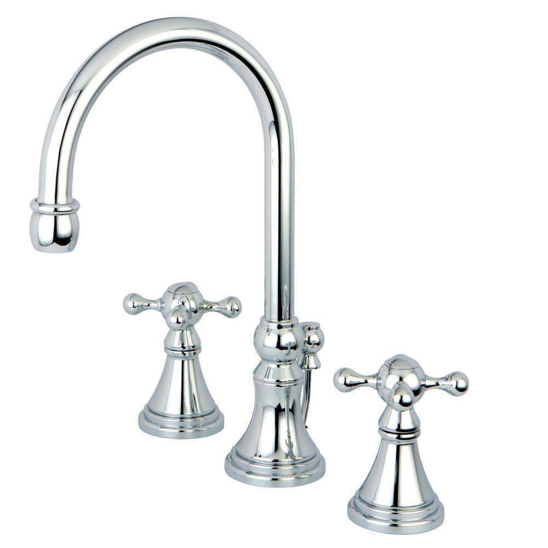 Kingston Brass KS2981KX 8 in. Widespread Bath Faucet