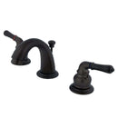 Kingston Brass GKB915 Magellan Widespread Bath Faucet Bronze