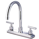 Kingston Brass KS8791CMLLS Centerset Kitchen Faucet