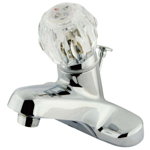 Kingston Brass KB521B Sg-Hnd 4 in. Centerset Bath Faucet