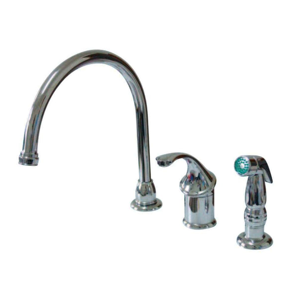 Kingston Brass KB3811GLSP Widespread Kitchen Faucet