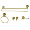 Kingston Brass BAH8213478SB 5-Piece Bathroom Accessory Sets