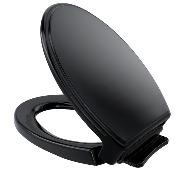 TOTO Traditional SoftClose Non Slamming, Slow Close Elongated Toilet Seat and Lid, Ebony SS154#51