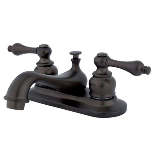 Kingston Brass KB605ALB 4 in. Centerset Bath Faucet Bronze