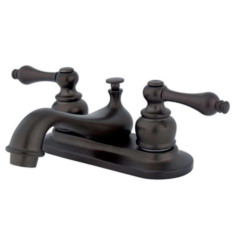 Kingston Brass KB605ALB 4 in. Centerset Bath Faucet Bronze