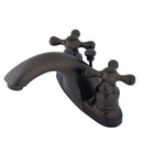 Kingston Brass GKB7645AX 4 in. Centerset Bath Faucet Bronze