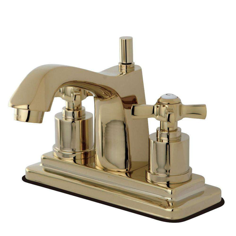 Kingston Brass KS8642ZX 4 in. Centerset Bath Faucet Brass