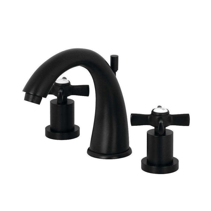 Kingston Brass KS2960ZX 8 in. Wsp Bath Faucet, Matte Black