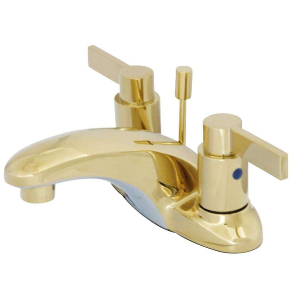 Kingston Brass KB8622NDL 4 in. Centerset Bath Faucet Brass