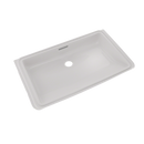 TOTO Rectangular Undermount Bathroom Sink with CeFiONtect, Colonial White LT191