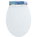 AquaPlumb Elongated Plastic Toilet Seat W/ Cover