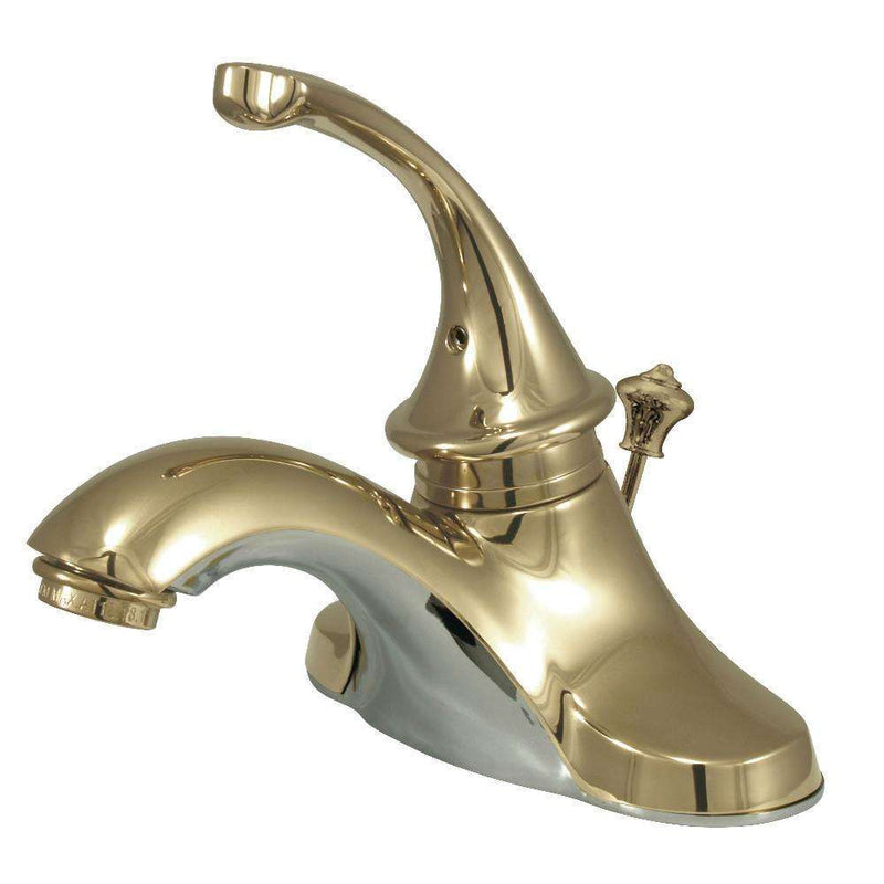 Kingston Brass KB3542GL 4 in. Centerset Bath Faucet Brass