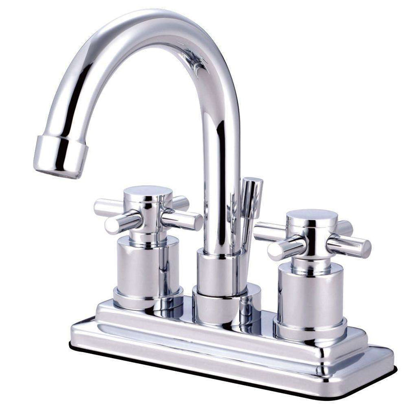 Kingston KS8661DX Concord 4 in. Centerset Bath Faucet W/