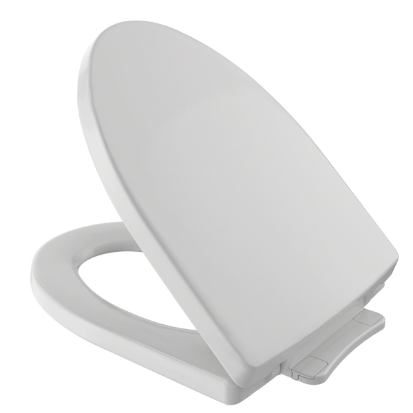 TOTO Soir ¬e SoftClose Non Slamming, Slow Close Elongated Toilet Seat and Lid, Colonial White SS214#11