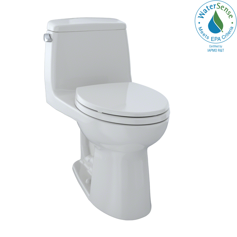 TOTO Eco UltraMax One-Piece Elongated 1.28 GPF Toilet, Colonial White MS854114E