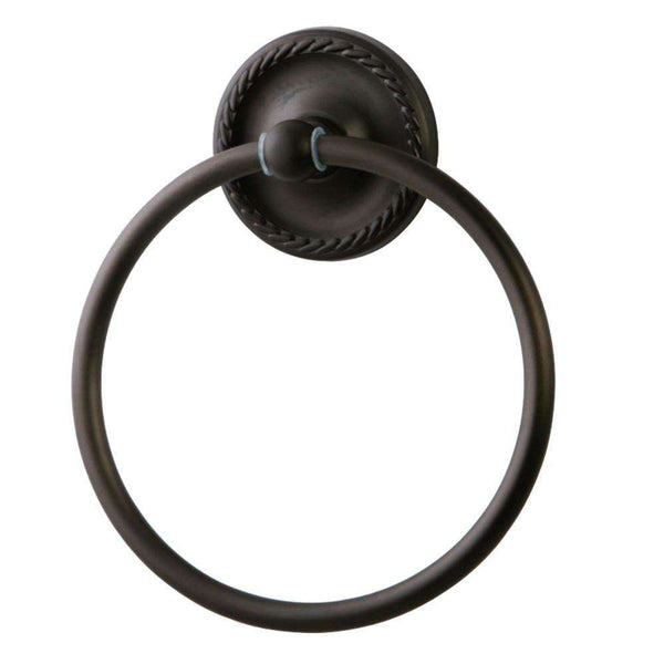 Kingston Brass BA914ORB 6" Towel Ring, Oil Rubbed Bronze