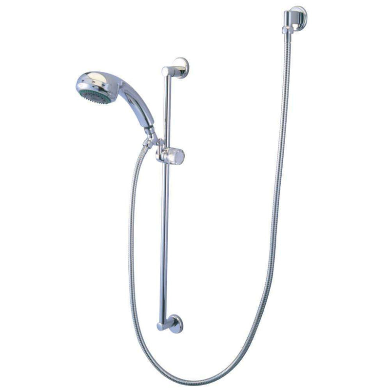 Kingston Brass KXK1801W1 Shower Combo, Polished Chrome