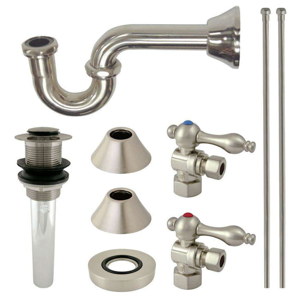 Kingston CC43108VKB30 Plumbing Sink Trim Kit W/ P-Trap &