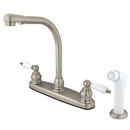 Kingston Brass GKB718 Centerset Kitchen Faucet