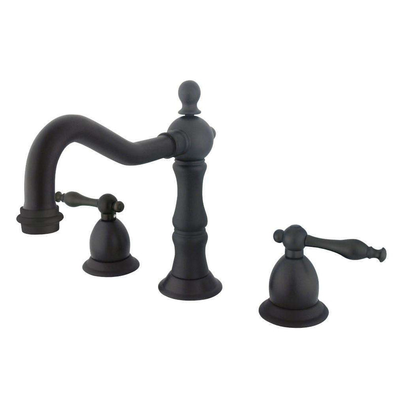 Kingston Brass KS1975NL 8 in. Widespread Bath Faucet Bronze