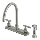 Kingston Brass KS8798CML Centerset Kitchen Faucet