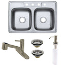 Kingston Brass KGKTD33228WDL8 Sink Combo with