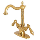 Kingston Brass KS1437AL 4 in. Centerset Bathroom Faucet