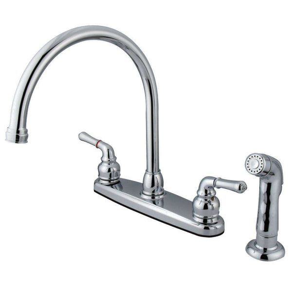 Kingston Brass KB791SP Centerset Kitchen Faucet