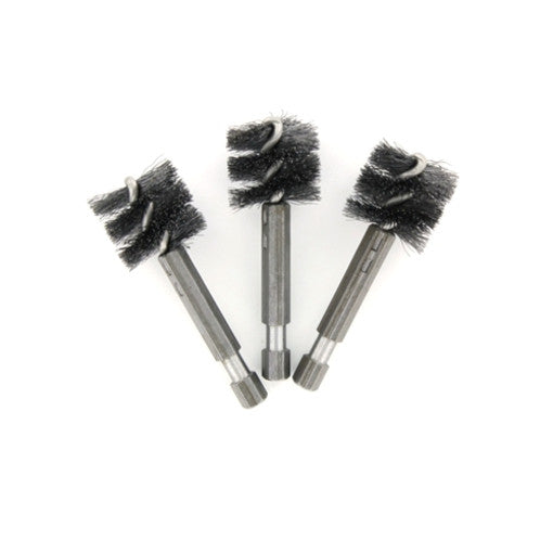 RIDGID 93732 Cutting Machine 1-1/4" Fitting Brush,3 Pack,Pkg