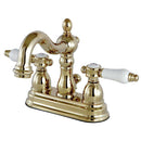 Kingston Brass KS1602BPL 4 in. Centerset Bath Faucet Brass