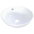 Kingston Brass EV4129 Vessel Sink, White