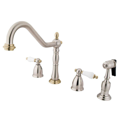 Kingston Brass KB1799PLBS Wsp Kitchen Faucet/Polished Brass