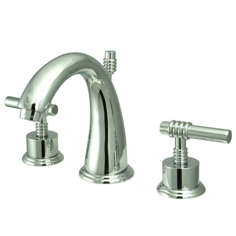 Kingston Brass KS2961ML 8 in. Widespread Bath Faucet