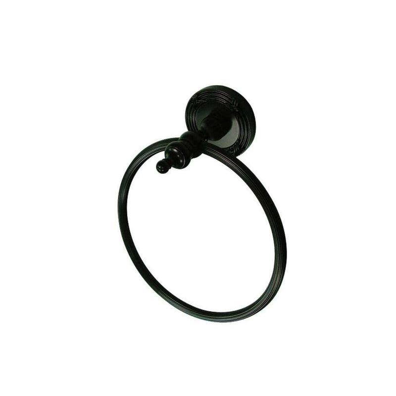 Kingston Brass BA9914ORB Towel Ring, Oil Rubbed Bronze