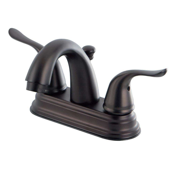 Kingston Brass KB5615YL 4 in. Centerset Bath Faucet Bronze