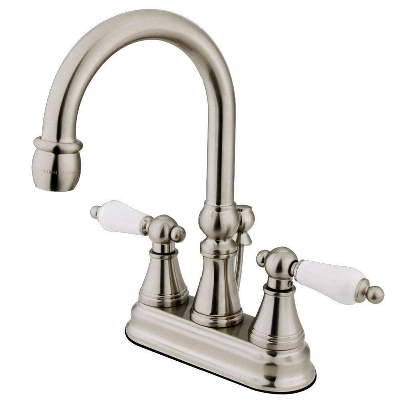 Kingston Brass KS2618PL 4 in. Centerset Bathroom Faucet