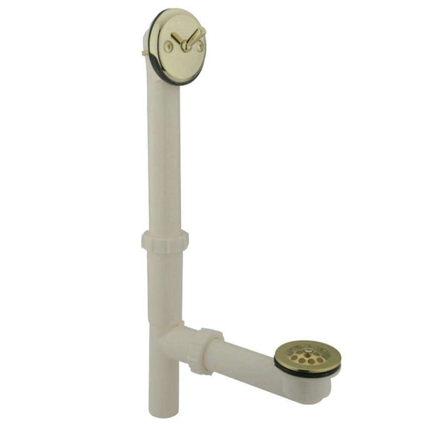 Kingston Brass DTLA1162 Tub Drain W/ Overflow Brass